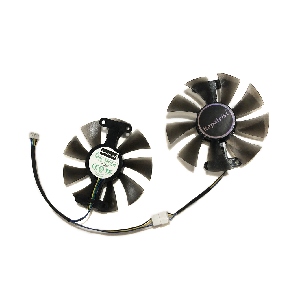 2개/세트, GA91S2H, 비디오 카드 팬, 직경 8 - Rx 580 8Gb 2048Sp Gpu 리뷰 및 가격